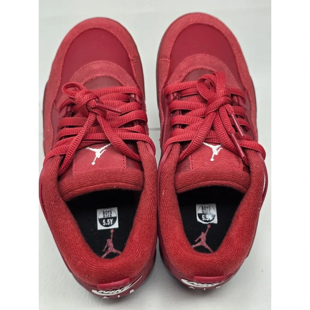 Nike Air Jordan Flight 89 Boys' Sneakers Shoes Red FQ7938-601 Youth US 5.5Y New
